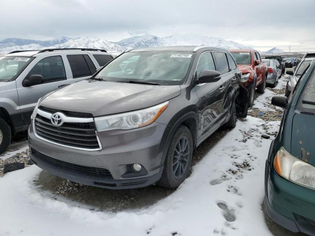 TOYOTA HIGHLANDER 2016 z numerem VIN 5TDJKRFH9GS505526 - Zdjęcie z aukcji