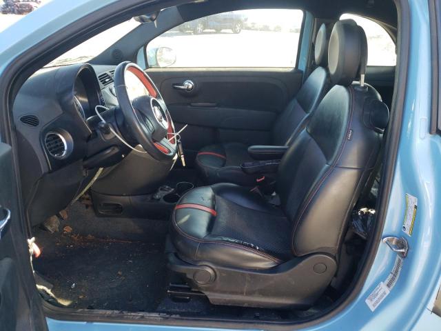 Photo 7 from auction – 2015 FIAT 500 ELECTR with VIN 3C3CFFGE1FT507280
