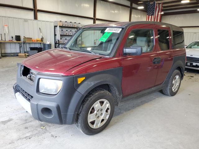 HONDA ELEMENT LX 2008 with VIN 5J6YH18358L017350 - Photo from auction