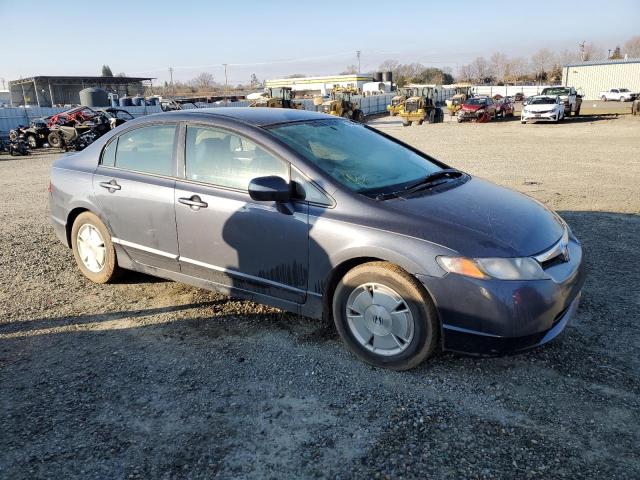 Photo 4 from auction – 2007 HONDA CIVIC HYBR with VIN JHMFA36247S016054