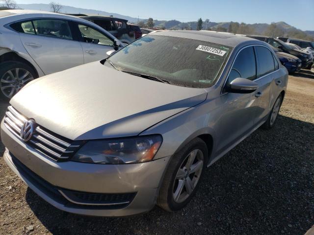 VOLKSWAGEN PASSAT SE 2012 with VIN 1VWBP7A31CC021705 - Photo from auction