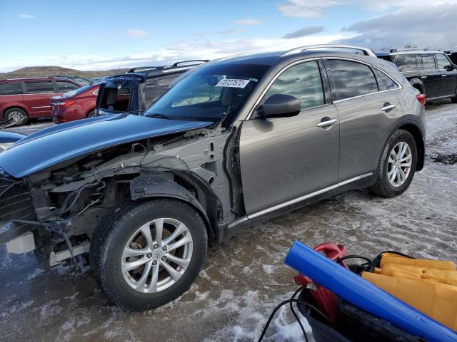 INFINITI FX37 2013 with VIN JN8CS1MW2DM172478 - Photo from auction