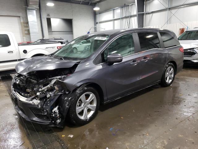 HONDA ODYSSEY EX 2018 with VIN 5FNRL6H72JB007764 - Photo from auction