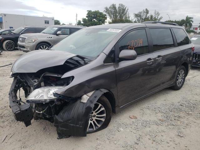 TOYOTA SIENNA LE 2018 with VIN 5TDKZ3DC4JS942815 - Photo from auction