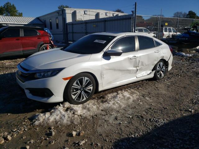 HONDA CIVIC EX 2017 with VIN 19XFC1F39HE026320 - Photo from auction