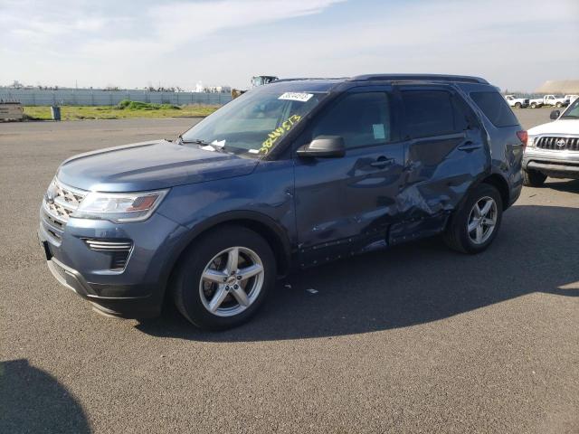 FORD EXPLORER X 2018 with VIN 1FM5K7D81JGB80201 - Photo from auction