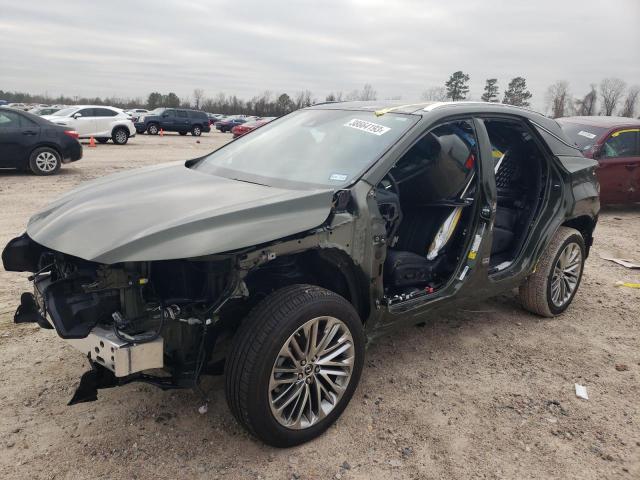 LEXUS RX 350 2022 with VIN 2T2JZMAA2NC245559 - Photo from auction