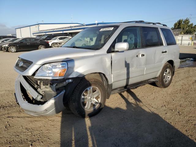 HONDA PILOT EX 2004 with VIN 2HKYF18434H511287 - Photo from auction