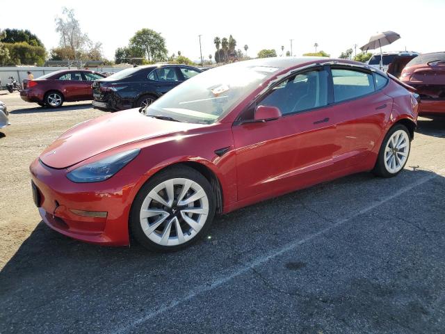 TESLA MODEL 3 2022 with VIN 5YJ3E1EA0NF192034 - Photo from auction