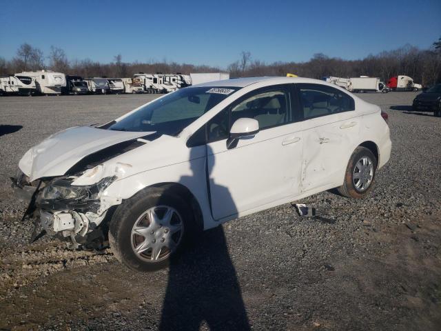 HONDA CIVIC LX 2013 with VIN 19XFB2F59DE228207 - Photo from auction