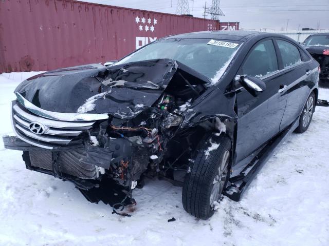 Photo 1 from auction – 2014 HYUNDAI SONATA SE with VIN 5NPEC4ACXEH814504