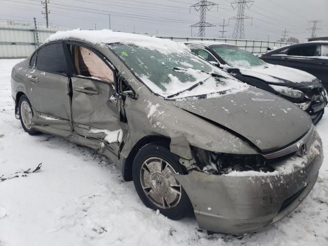Photo 4 from auction – 2007 HONDA CIVIC HYBR with VIN JHMFA36287S027204