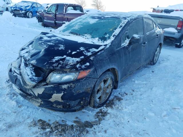HONDA CIVIC LX 2012 with VIN 2HGFB2E53CH010107 - Photo from auction