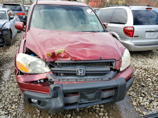 Photo 5 from auction – 2004 HONDA PILOT EXL with VIN 2HKYF18634H575668