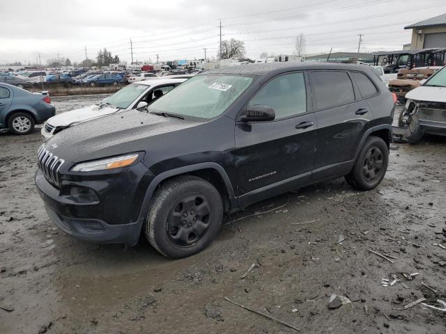 JEEP CHEROKEE S 2014 with VIN 1C4PJMAB9EW273137 - Photo from auction