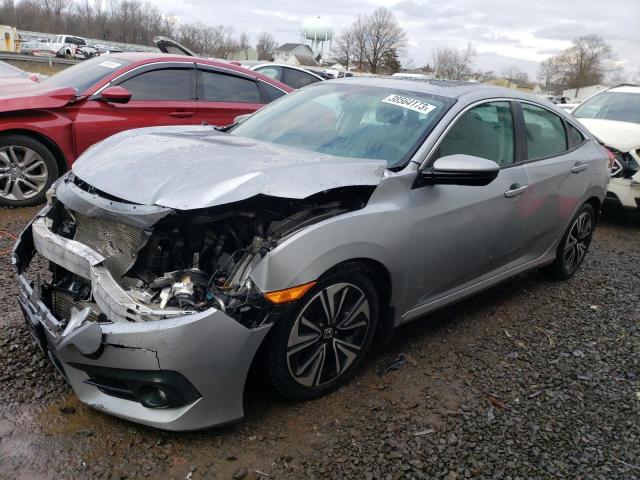 HONDA CIVIC EX 2017 with VIN 19XFC1F3XHE206261 - Photo from auction