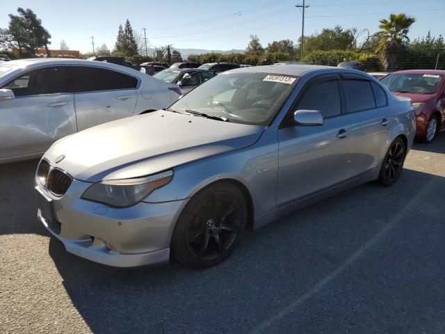 BMW 545 I 2005 with VIN WBANB33595CN64404 - Photo from auction