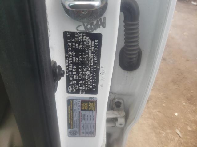 Photo 14 from auction – 2011 KIA SORENTO BA with VIN 5XYKTCA12BG003648