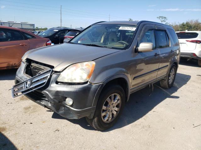 HONDA CR-V EX 2006 with VIN JHLRD68846C023381 - Photo from auction
