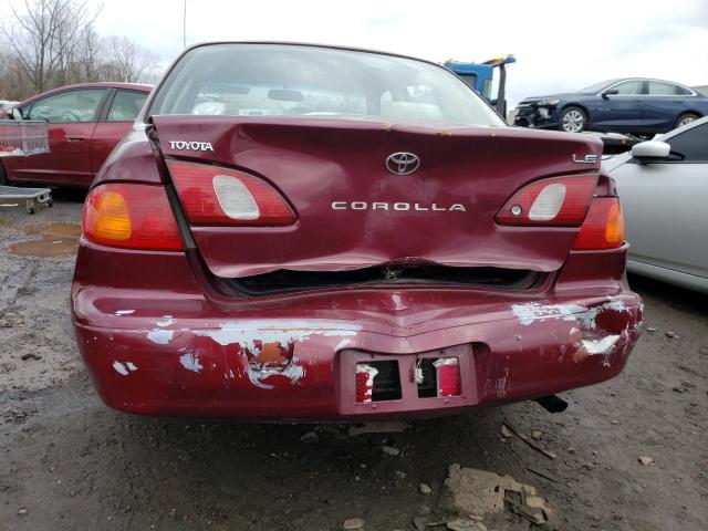 Photo 6 from auction – 1998 TOYOTA COROLLA VE with VIN 2T1BR18E3WC027082