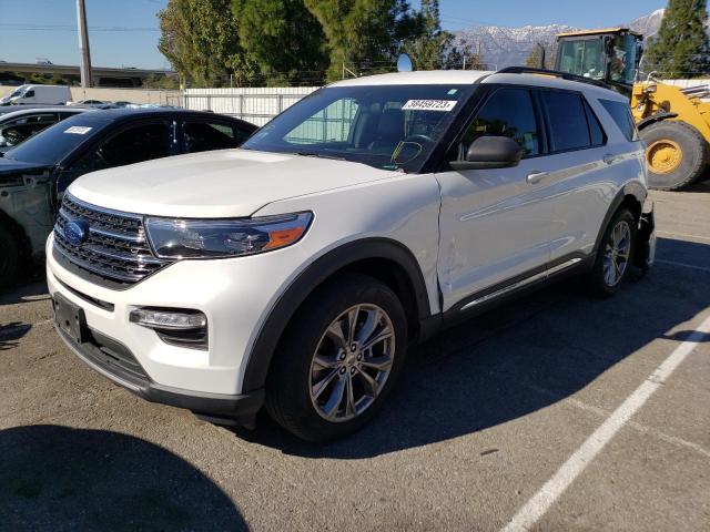 FORD EXPLORER X 2020 with VIN 1FMSK7DH0LGA16623 - Photo from auction