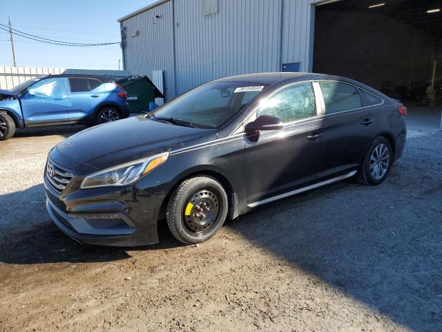 HYUNDAI SONATA SPO 2016 with VIN 5NPE34AF1GH402694 - Photo from auction