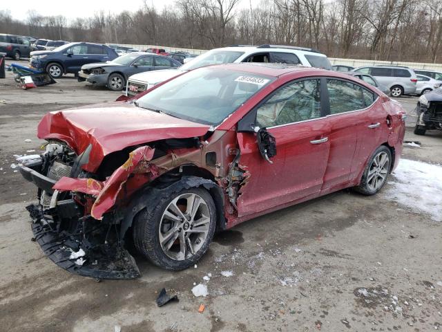 HYUNDAI ELANTRA 2017 with VIN 5NPD84LF6HH022827 - Photo from auction