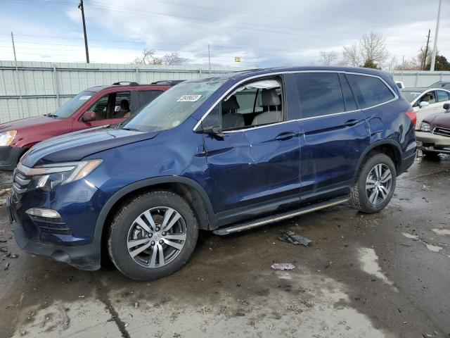 Photo 1 from auction – 2017 HONDA PILOT EXL with VIN 5FNYF6H53HB055219