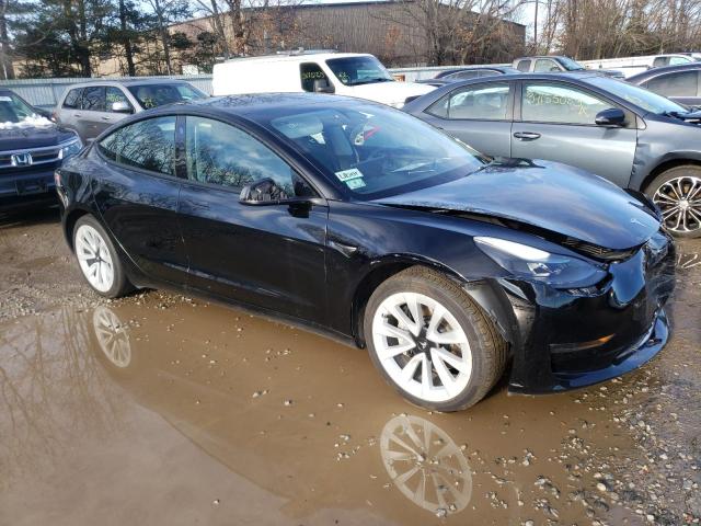 Photo 4 from auction – 2022 TESLA MODEL 3 with VIN 5YJ3E1EB5NF186027