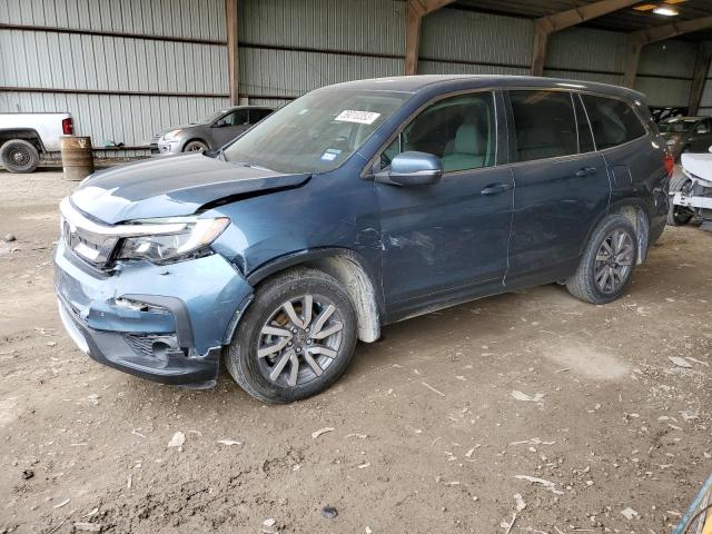 HONDA PILOT EXL 2019 with VIN 5FNYF5H53KB035960 - Photo from auction