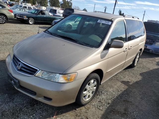 Photo 1 from auction – 2002 HONDA ODYSSEY EX with VIN 5FNRL186X2B001464