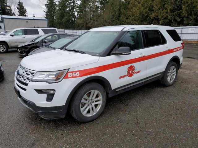 FORD EXPLORER X 2019 with VIN 1FM5K8D85KGA61879 - Photo from auction