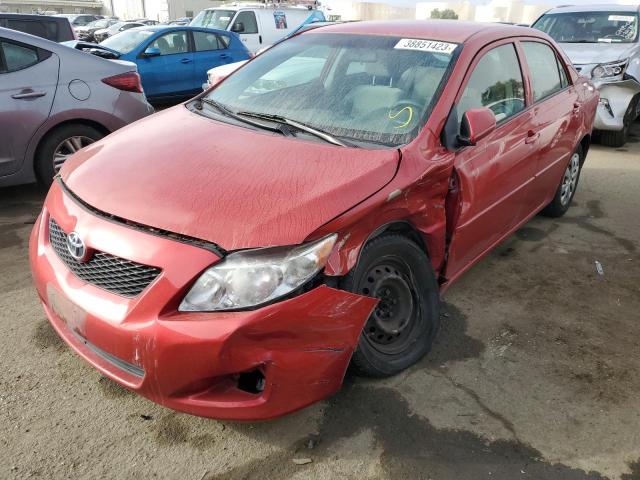 TOYOTA COROLLA BA 2009 with VIN JTDBL40E09J005497 - Photo from auction