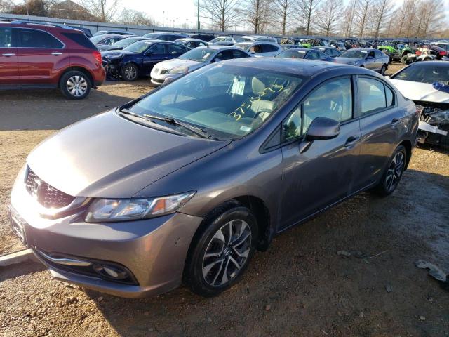 HONDA CIVIC EXL 2013 with VIN 19XFB2F95DE028816 - Photo from auction
