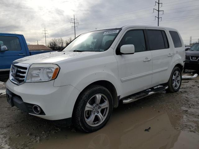 HONDA PILOT EXL 2013 with VIN 5FNYF4H56DB065497 - Photo from auction