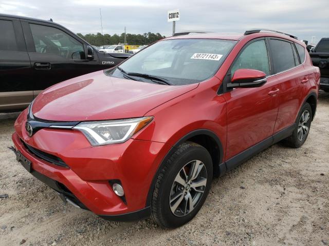 TOYOTA RAV4 XLE 2017 with VIN 2T3RFREVXHW652355 - Photo from auction