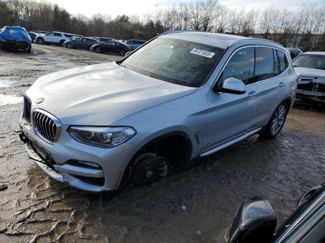 BMW X3 2018 with VIN 5UXTR9C50JLC82611 - Photo from auction