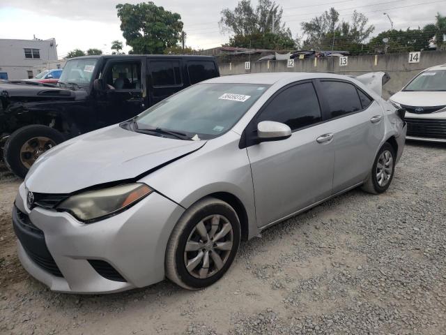 TOYOTA COROLLA L 2014 with VIN 5YFBURHE5EP126496 - Photo from auction