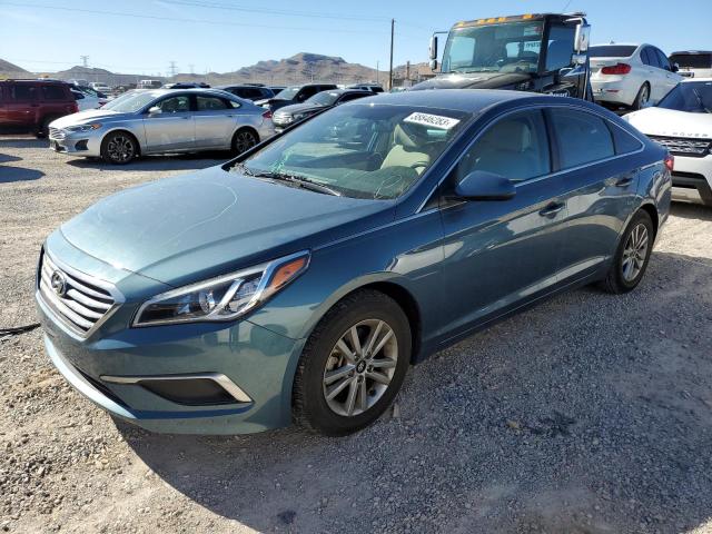 HYUNDAI SONATA SE 2016 with VIN 5NPE24AF2GH412606 - Photo from auction