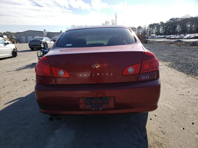 Photo 6 from auction – 2005 INFINITI G35 with VIN JNKCV51E35M202691