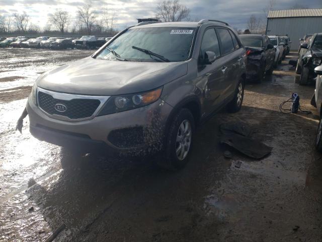 KIA SORENTO LX 2013 with VIN 5XYKTDA26DG309852 - Photo from auction