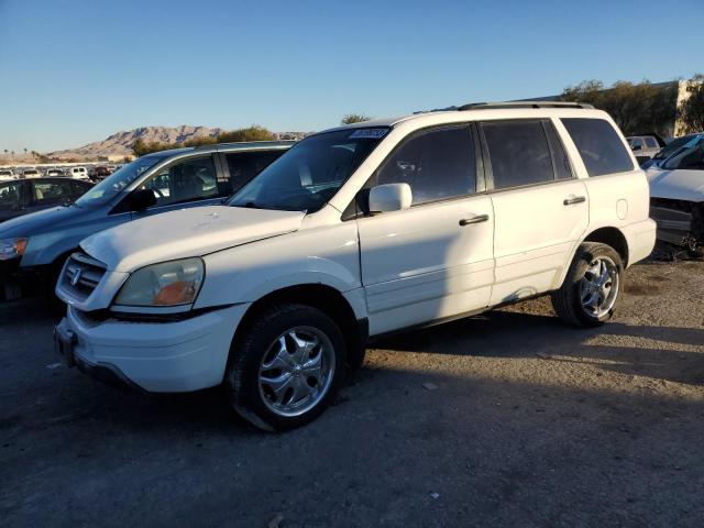 HONDA PILOT EXL 2003 with VIN 2HKYF18673H553171 - Photo from auction