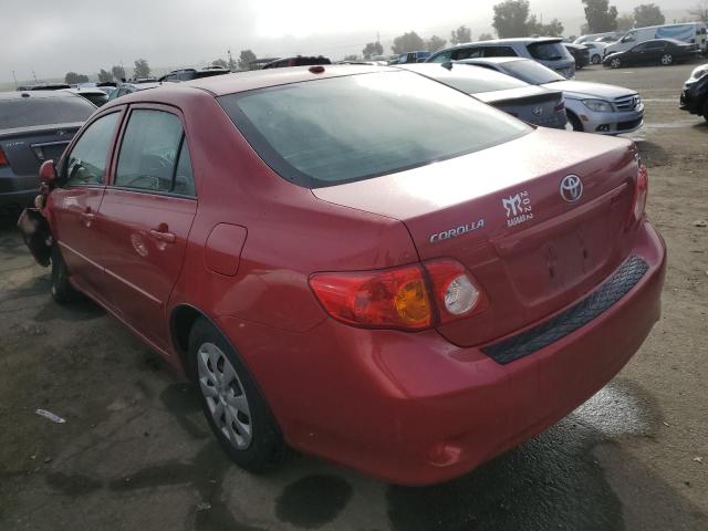 Photo 2 from auction – 2009 TOYOTA COROLLA BA with VIN JTDBL40E09J005497