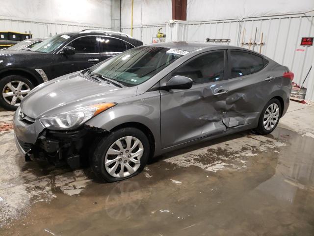 HYUNDAI ELANTRA GL 2012 with VIN 5NPDH4AE7CH131610 - Photo from auction