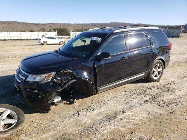 FORD EXPLORER X 2018 with VIN 1FM5K7D89JGA52739 - Photo from auction