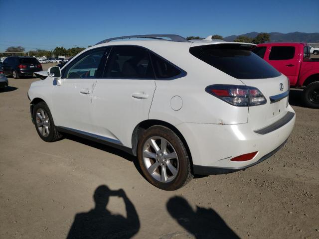 Photo 2 from auction – 2012 LEXUS RX 350 with VIN JTJZK1BA3C2413386