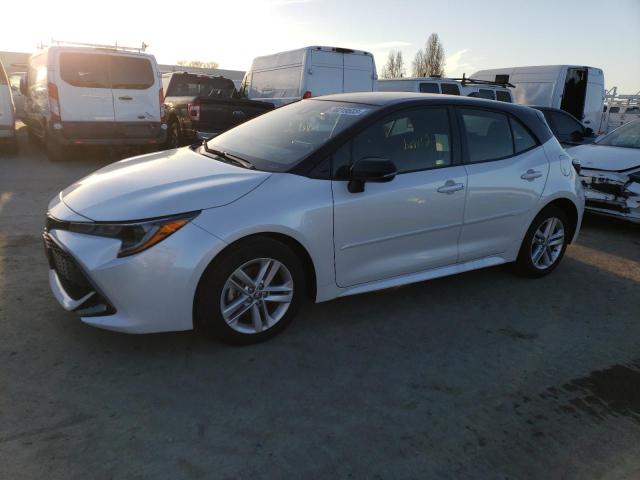 TOYOTA COROLLA SE 2022 with VIN JTND4MBE2N3170383 - Photo from auction