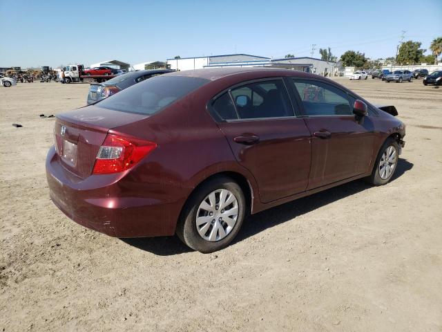 Photo 3 from auction – 2012 HONDA CIVIC LX with VIN 2HGFB2F50CH588907