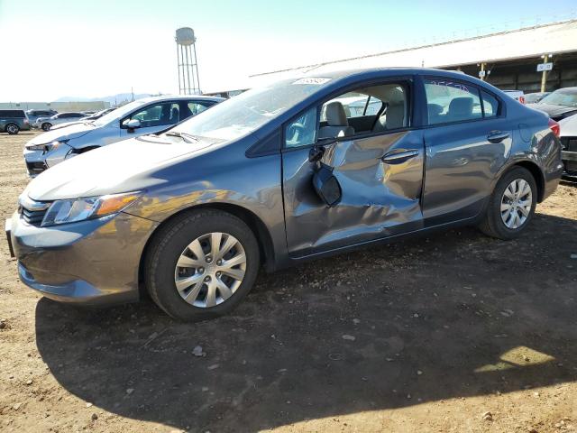 HONDA CIVIC LX 2012 with VIN 19XFB2F58CE048215 - Photo from auction