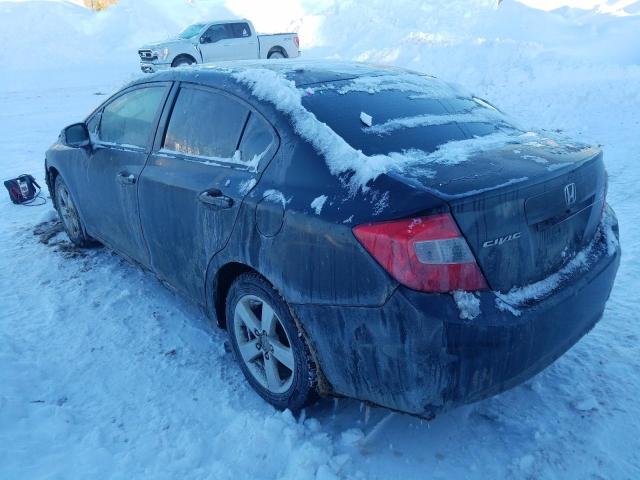 Photo 2 from auction – 2012 HONDA CIVIC LX with VIN 2HGFB2E53CH010107